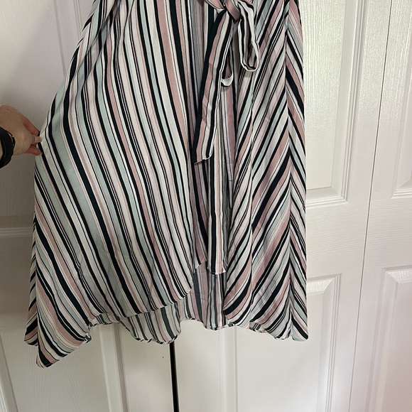 Striped Ruffle Dress - Picture 3 of 7